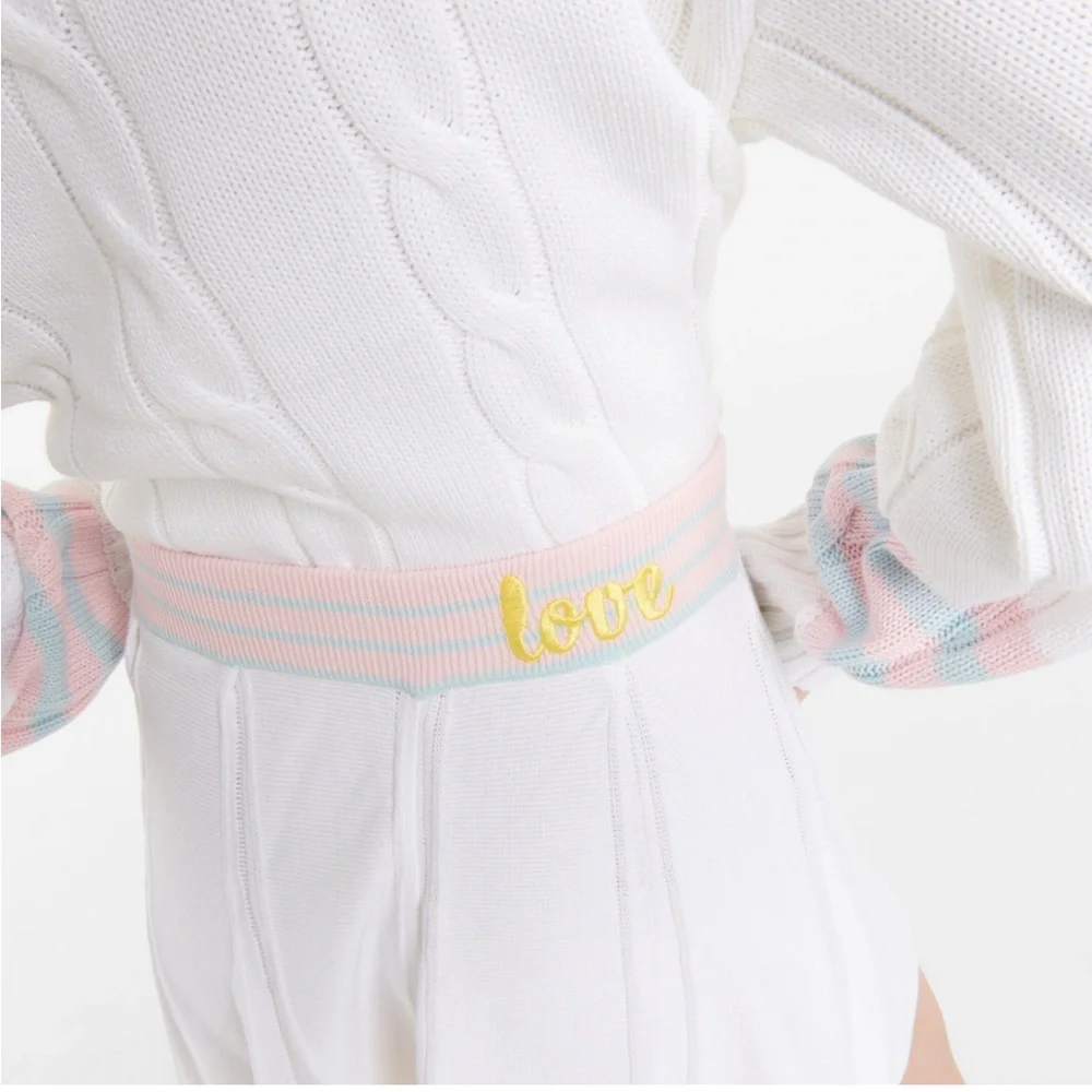 New Love Shack Fancy Roz Mini Skirt - Picture 4 of 5